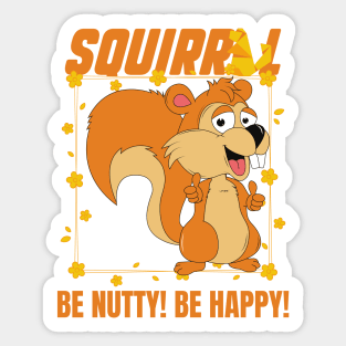 Squirrel Sticker